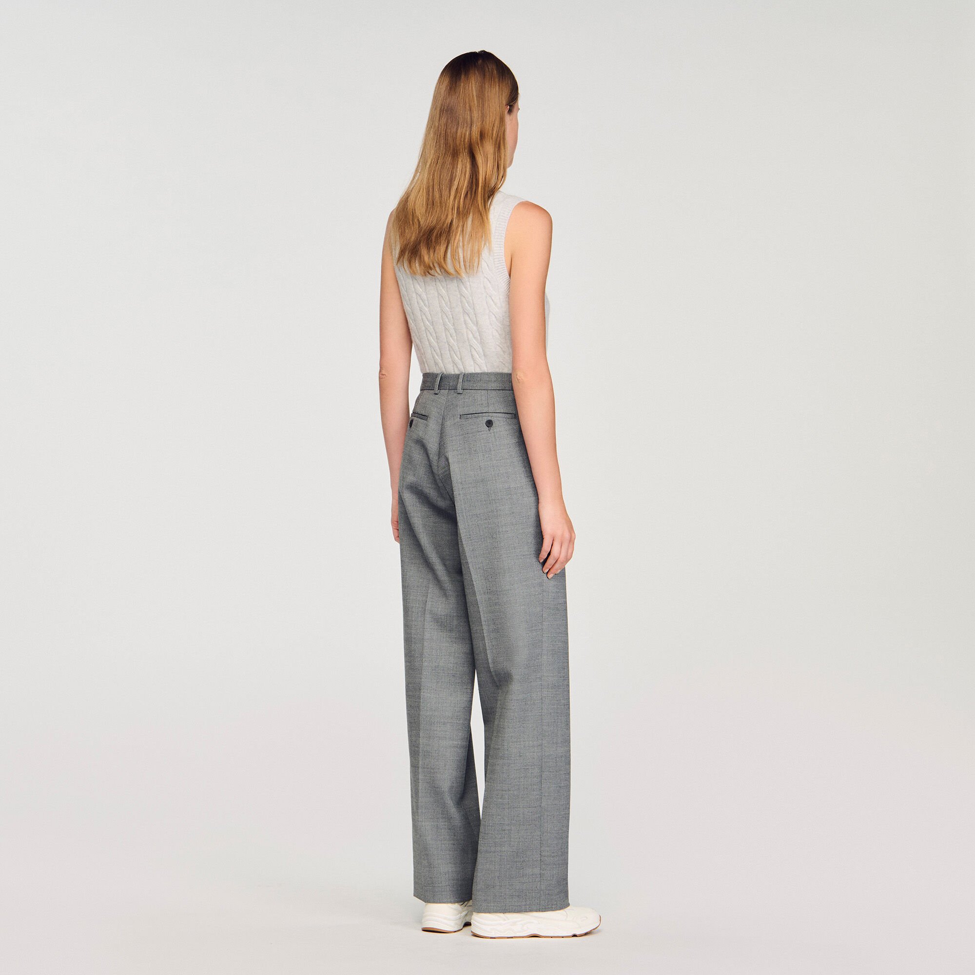 Straight-leg trousers