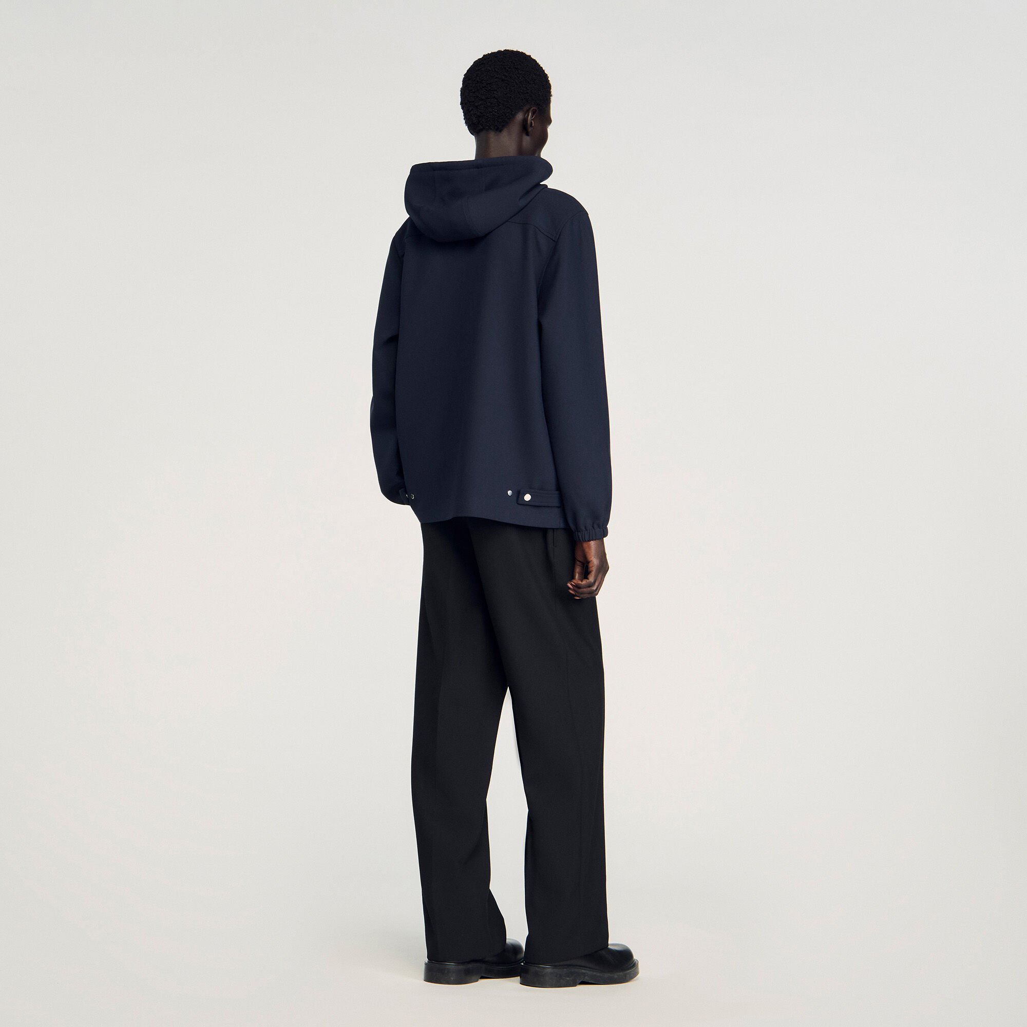 Hooded shirt