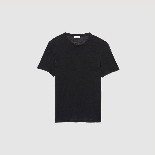 Certified linen T-shirt