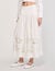 Maxi poplin skirt