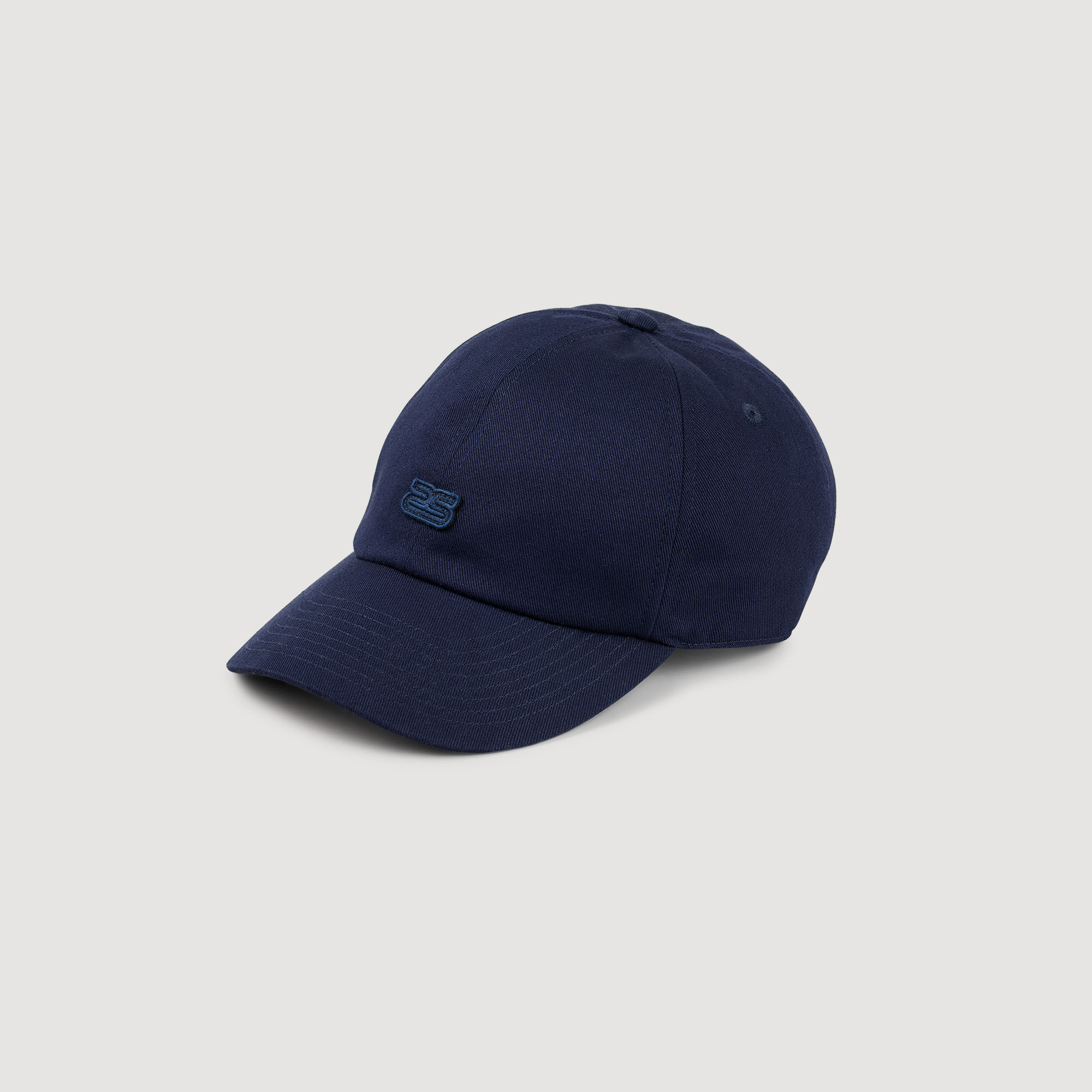 Cotton cap blue for Men | Sandro Paris
