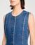 Rhinestone denim top