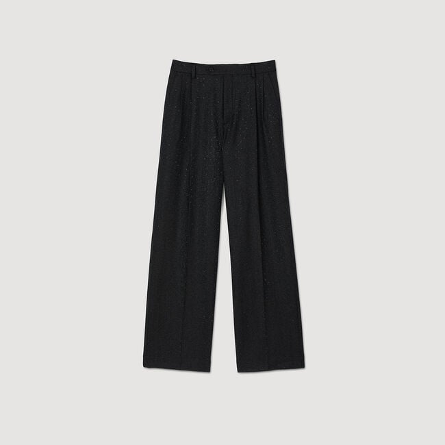 Striped trousers
