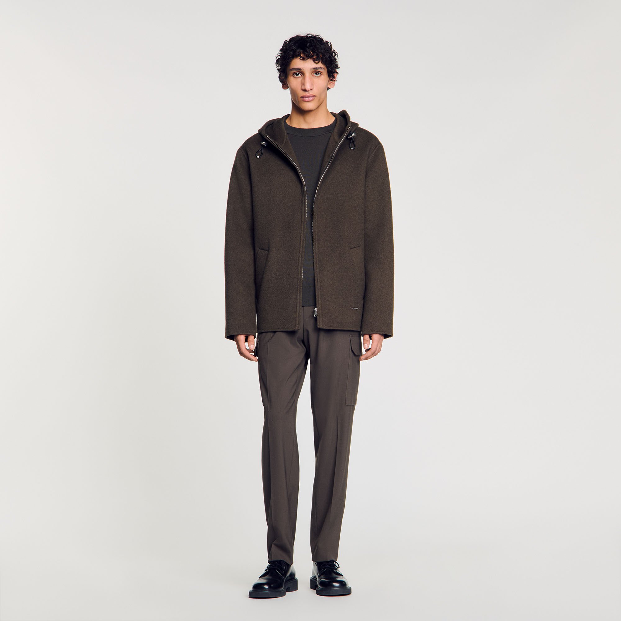 Hooded windbreaker