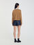 Knit Cardigan With Detachable Collar
