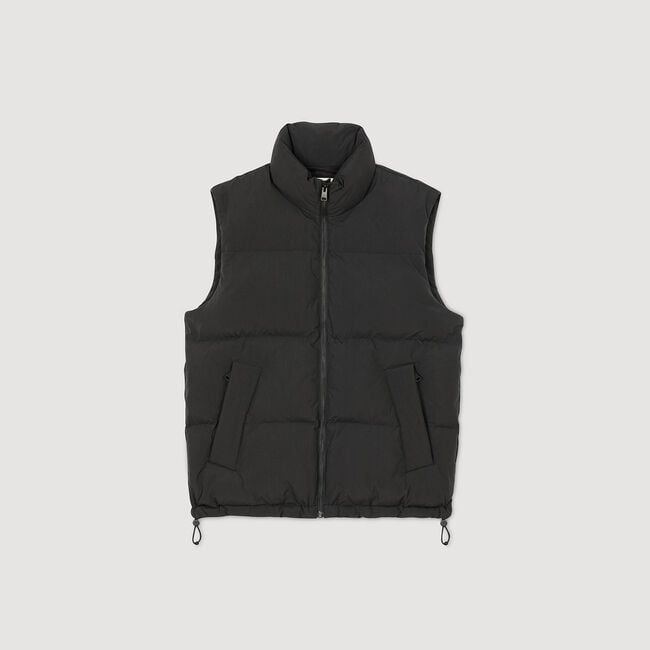 Sleeveless technical puffer