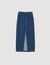 Rhinestone denim maxi skirt