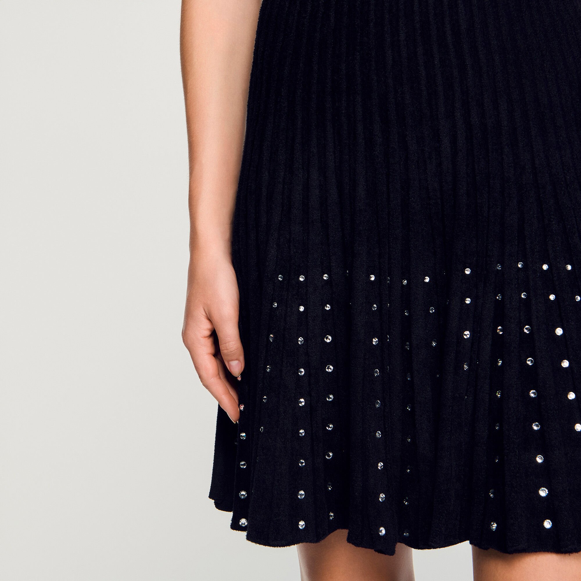 Mini rhinestone dress