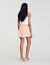 Rhinestone shorts with lace