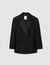 Tuxedo jacket with satin collar