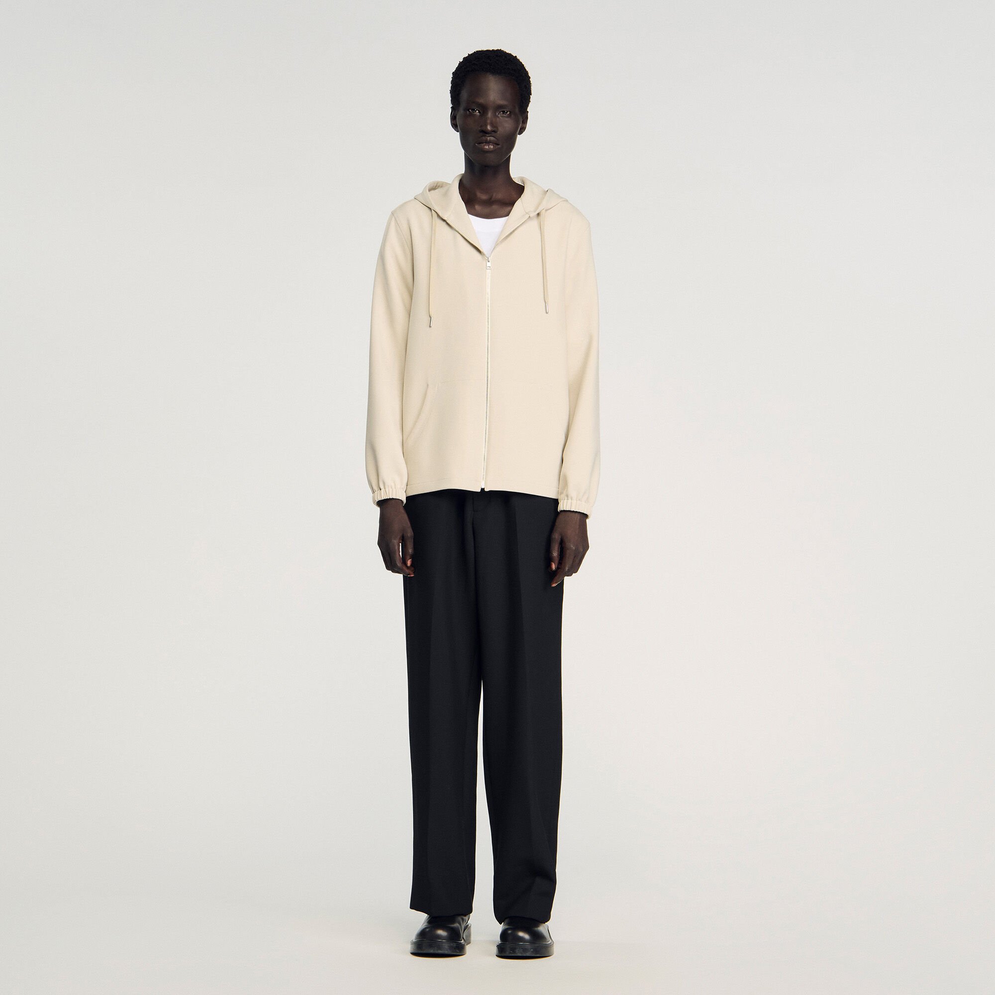 Hooded shirt