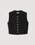 Pleated crop top