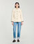 Coat with braided trim