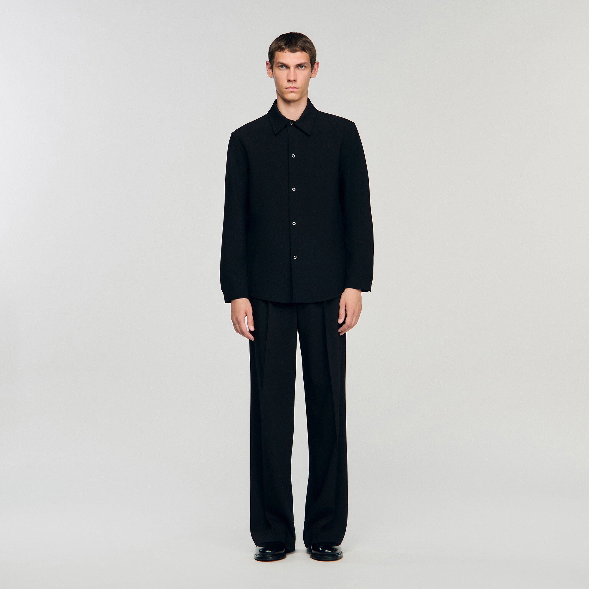 Long-sleeved jersey shirt
