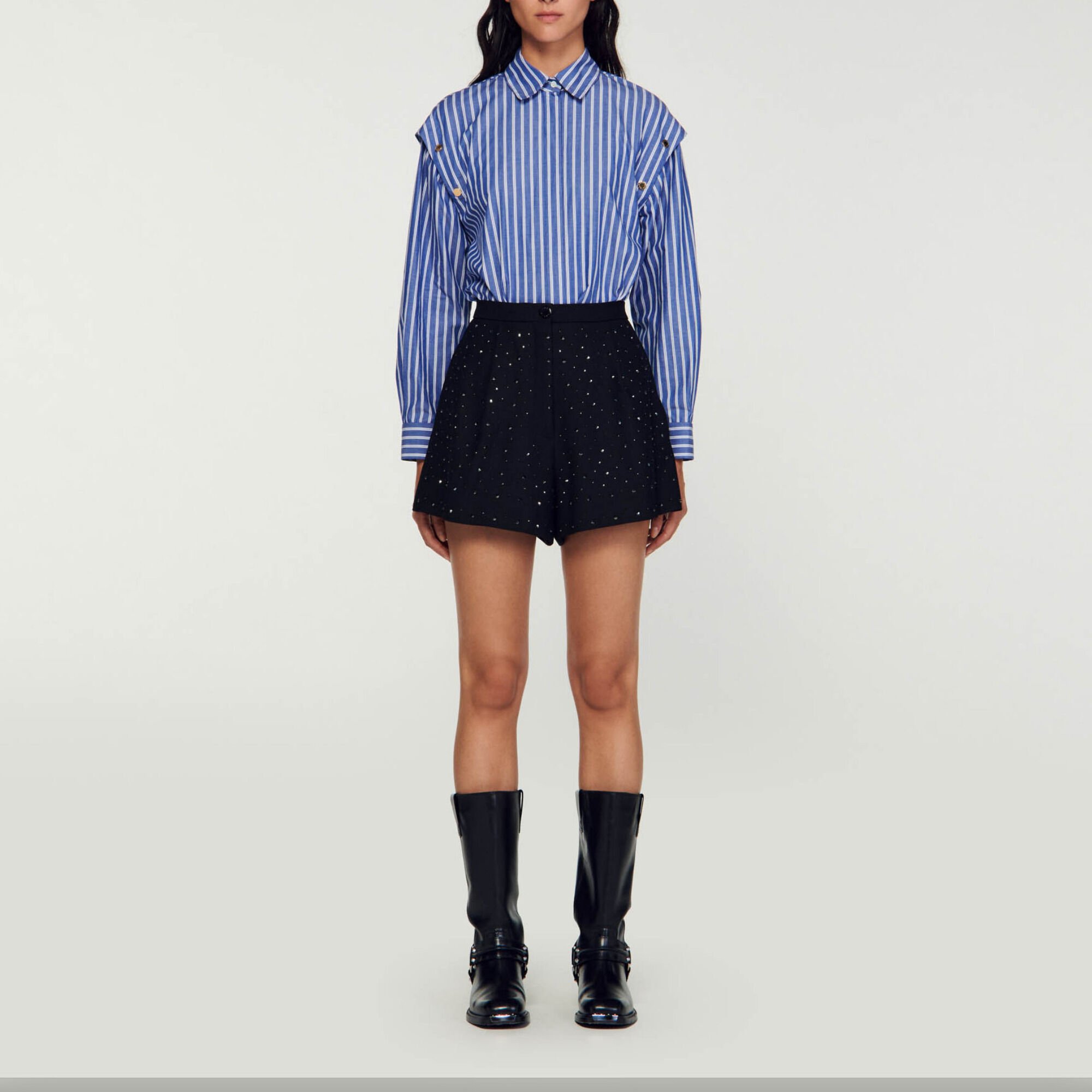 Rhinestone shorts