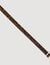 Pony effect leather belt