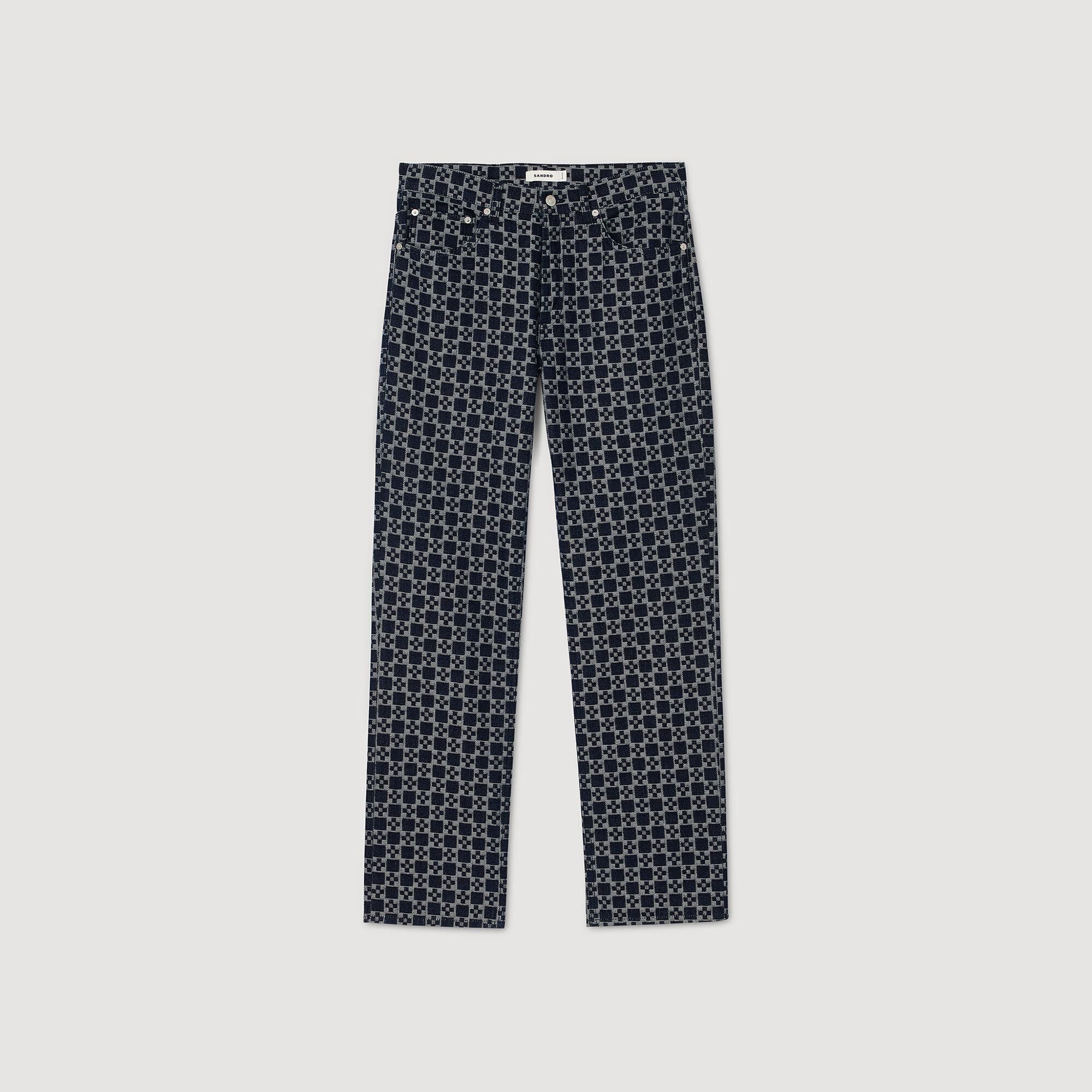 Square Cross straight-leg jeans