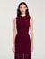 Velvet knit dress