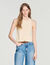 Sleeveless fine knit vest