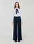 Minimal chalk-striped trousers