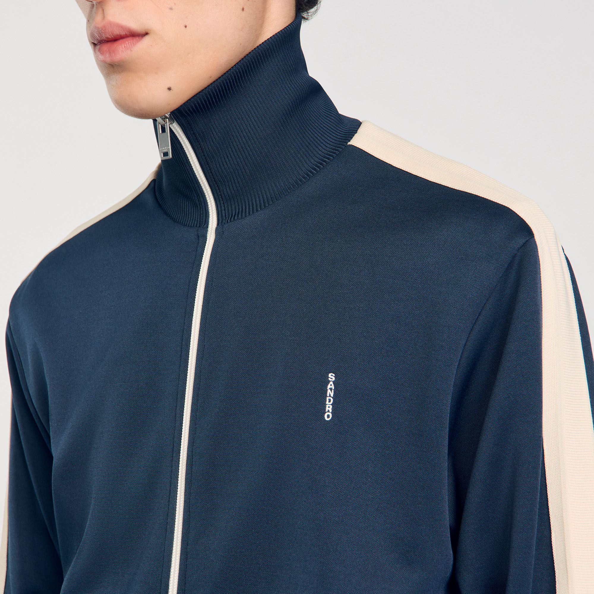 Track jacket blue for Men | Sandro Paris