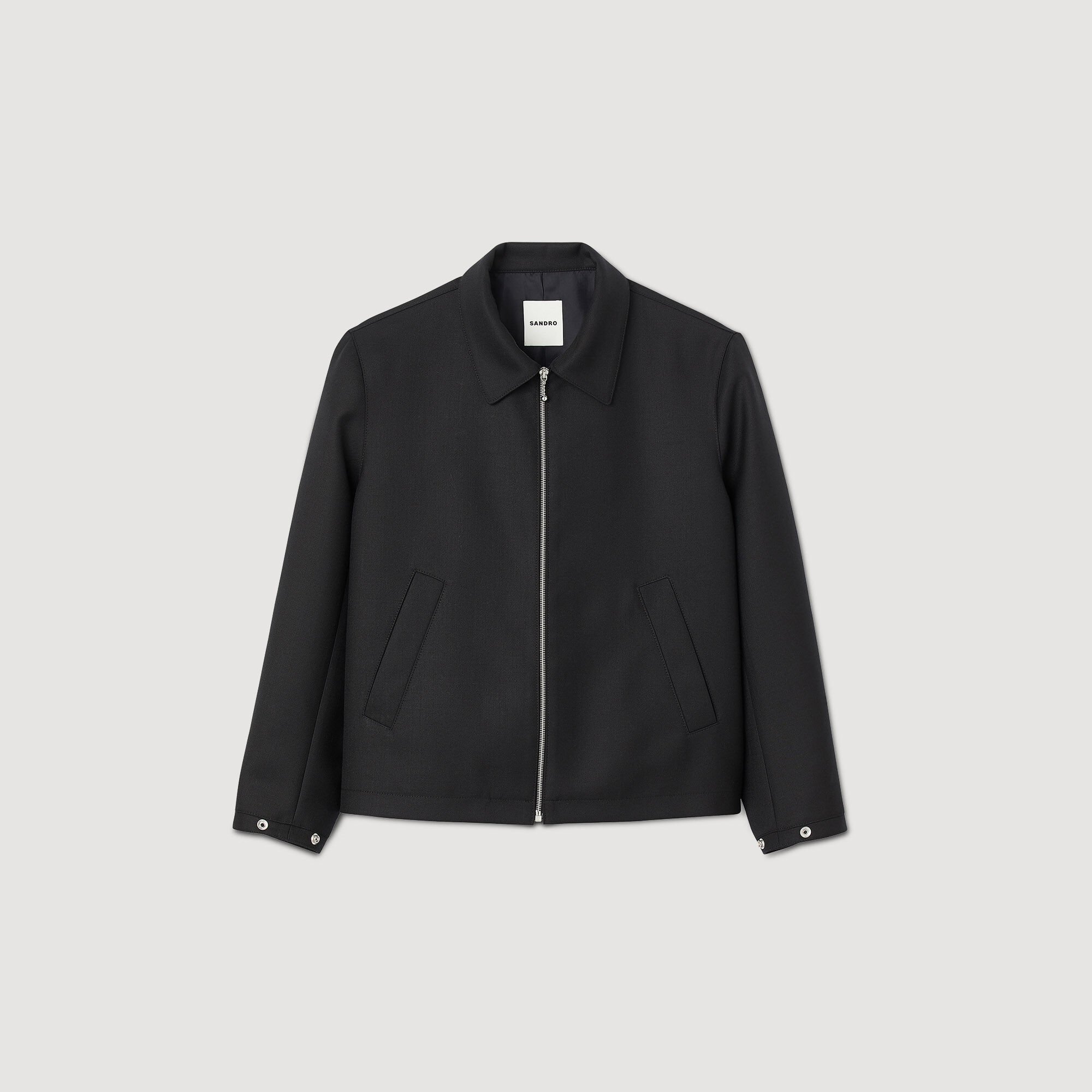Wool blend jacket