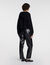 Hooded cardigan with leather trim - Women | Sandro