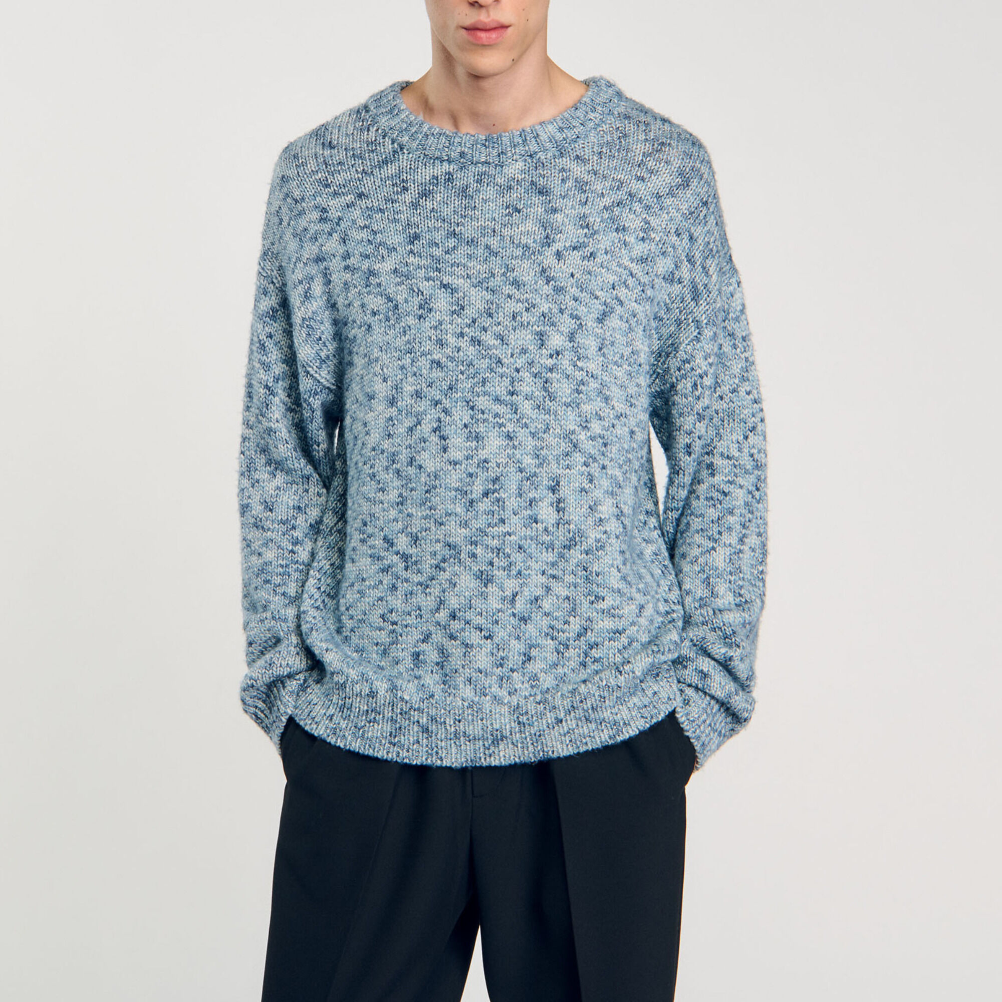 Marled Knit Sweater