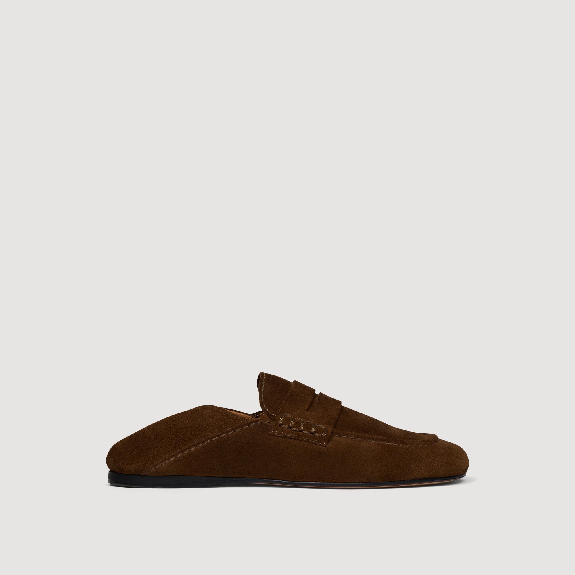 Suede loafers