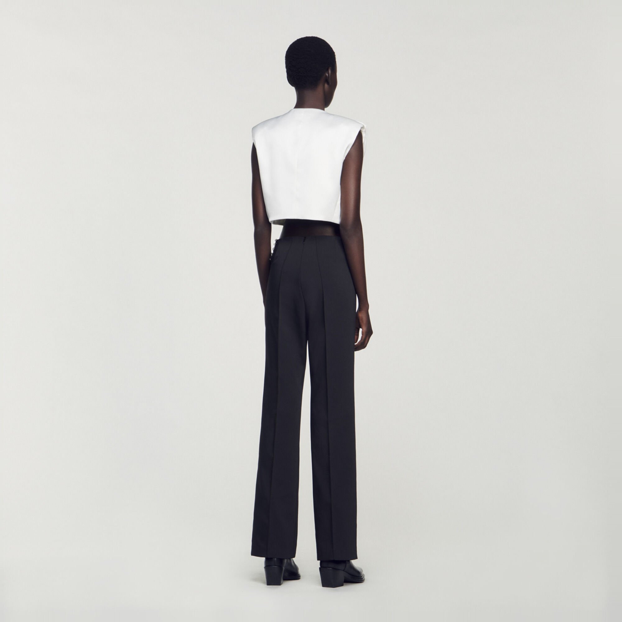 Rhinestone trousers