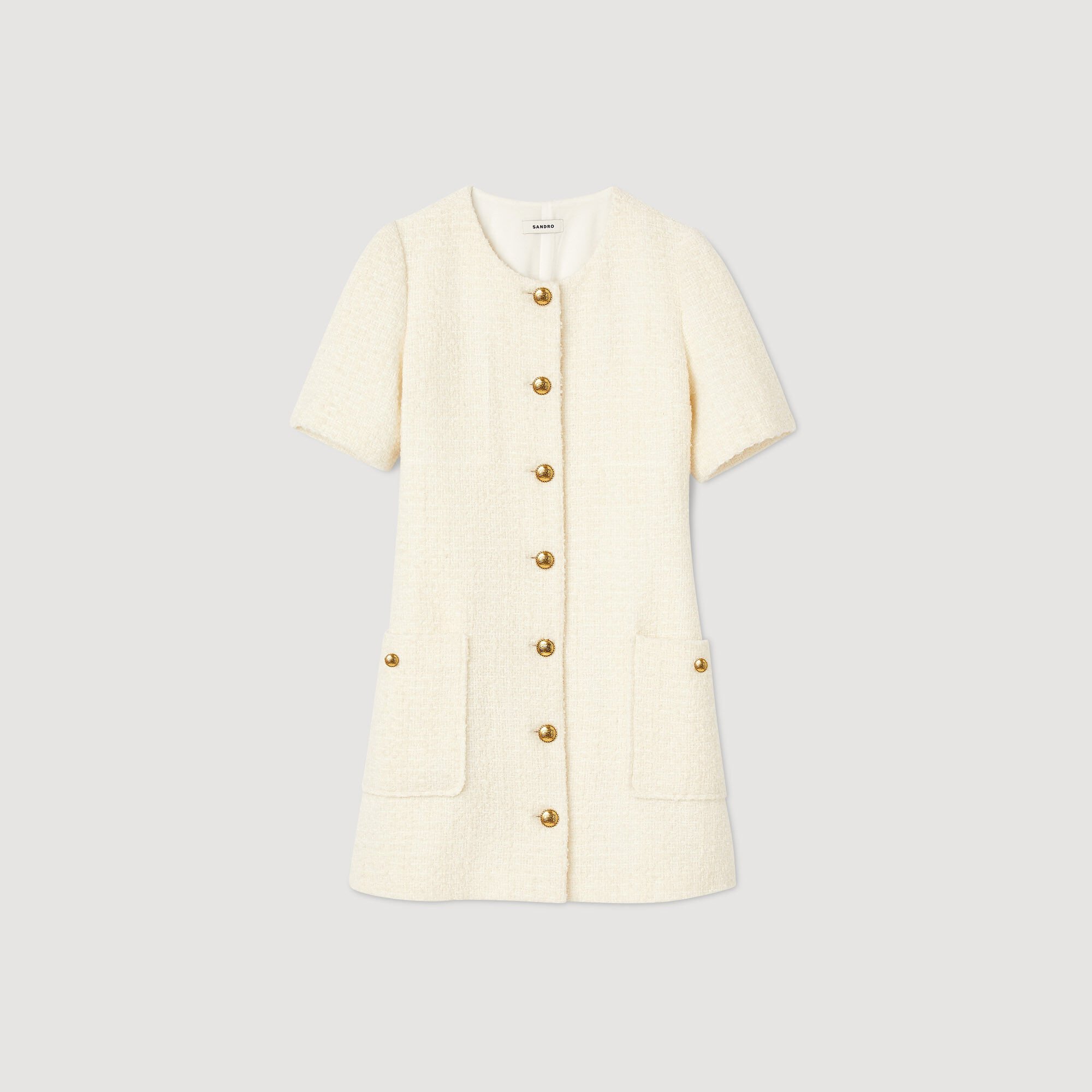 Short tweed dress