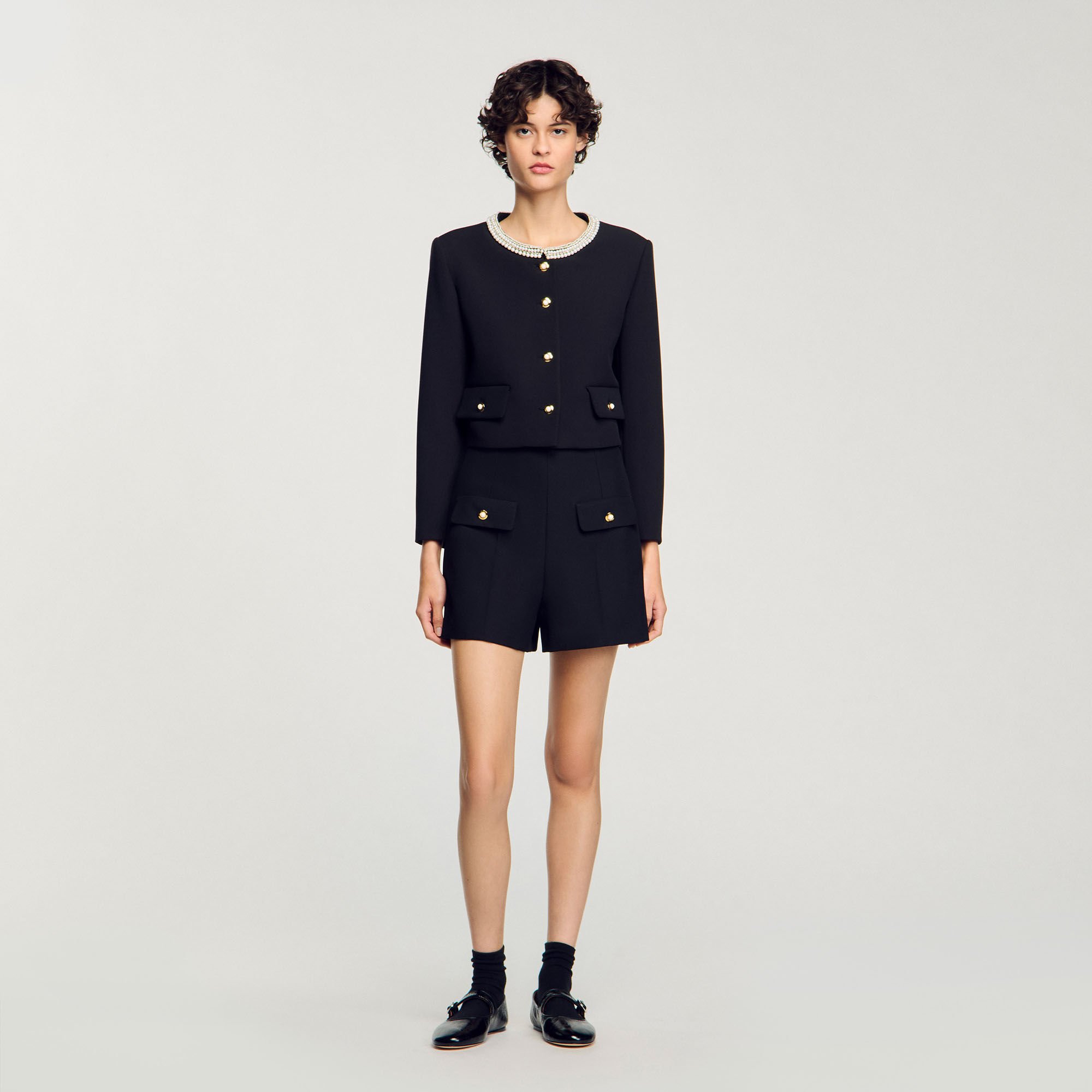 リゾート セットアップ!フランス発 Sandro Paris ショートパンツ リゾート セットアップ!フランス発 Sandro Paris ショートパンツ