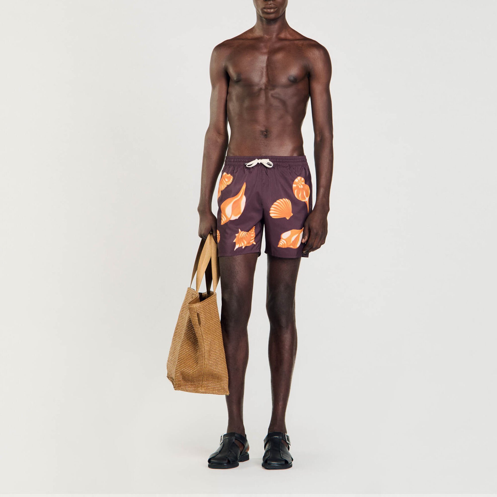 Seashell swim shorts