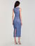 Knit midi dress