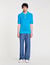 Knit polo shirt