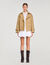 Short oversized trench coat