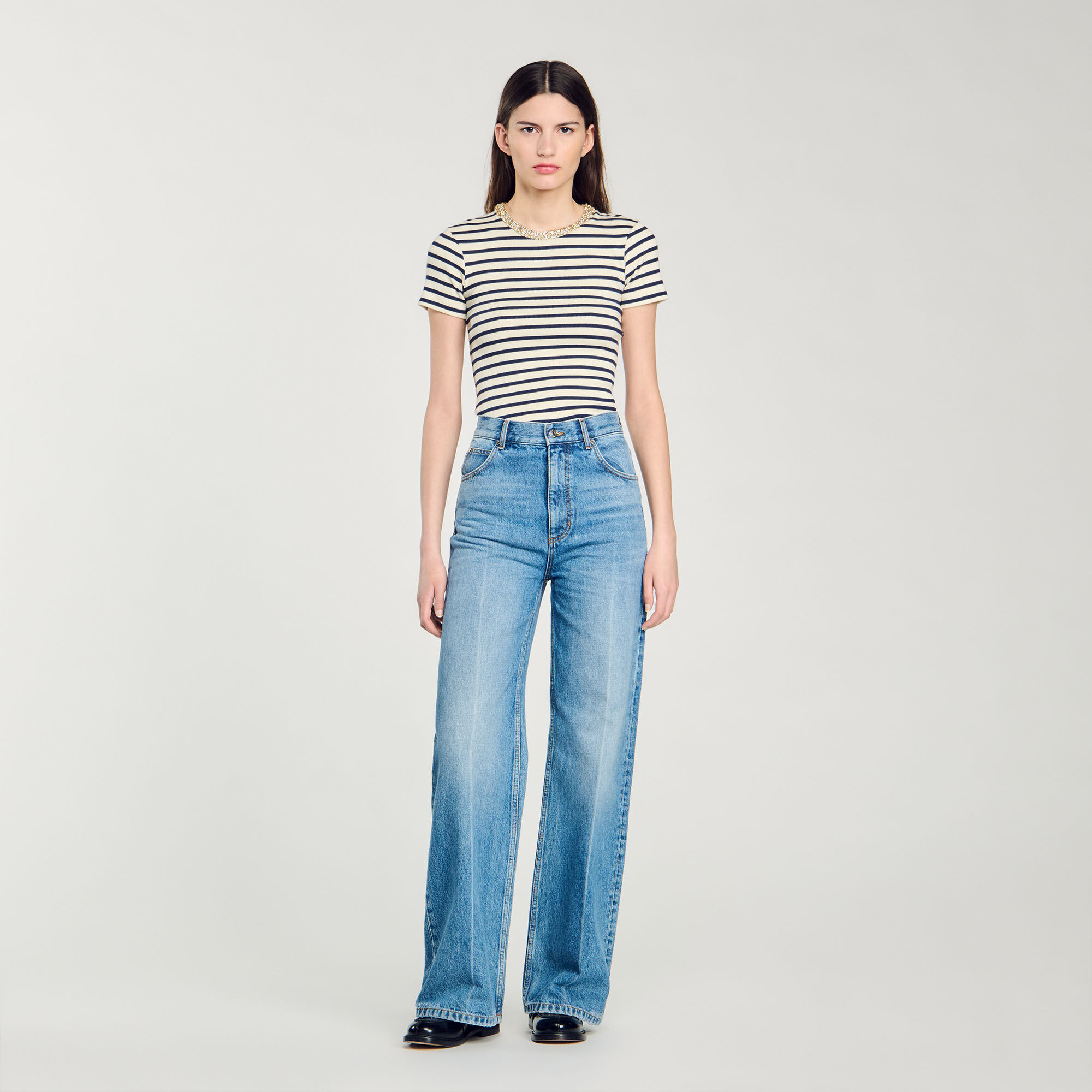 Faded jeans
