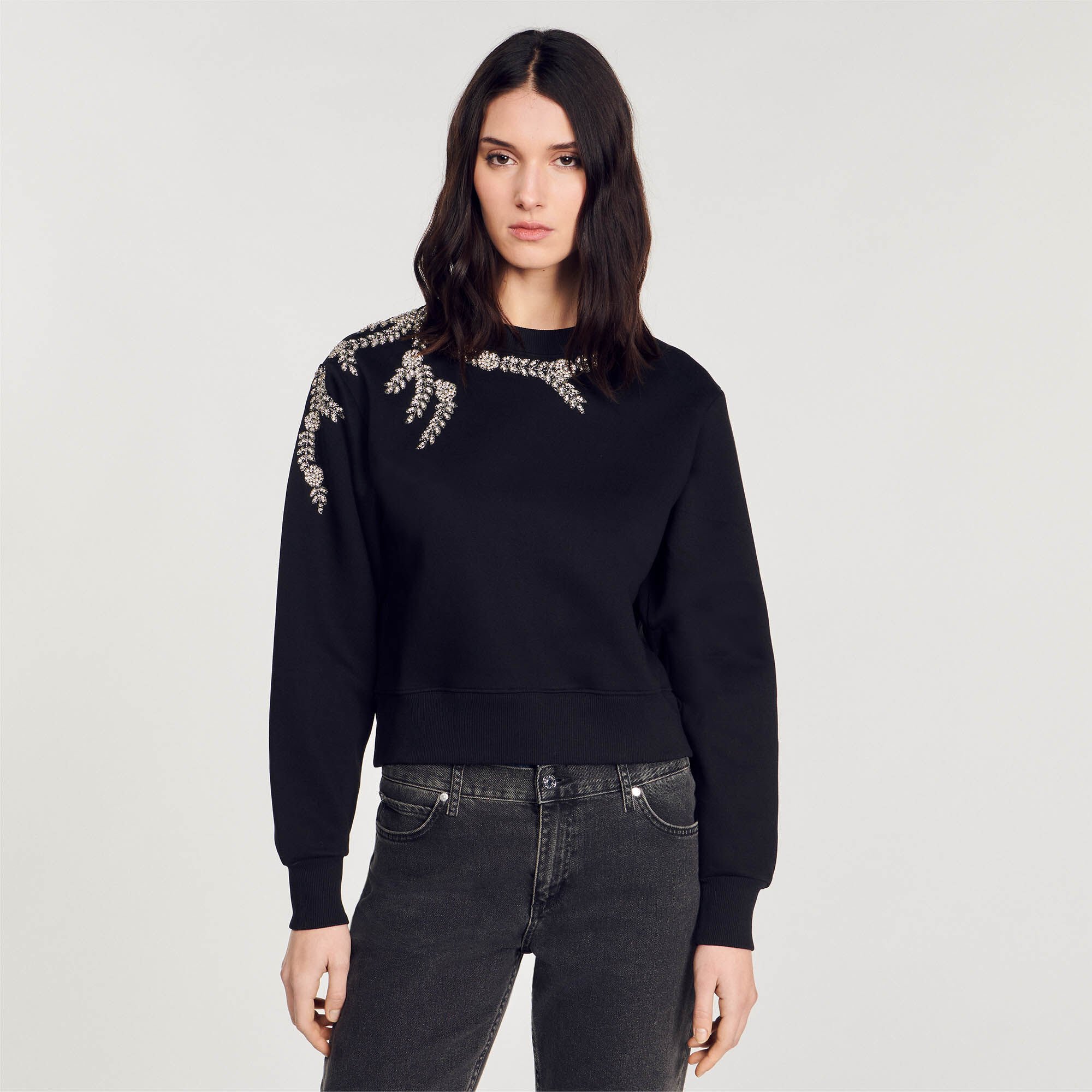 Embellished sweatshirt
