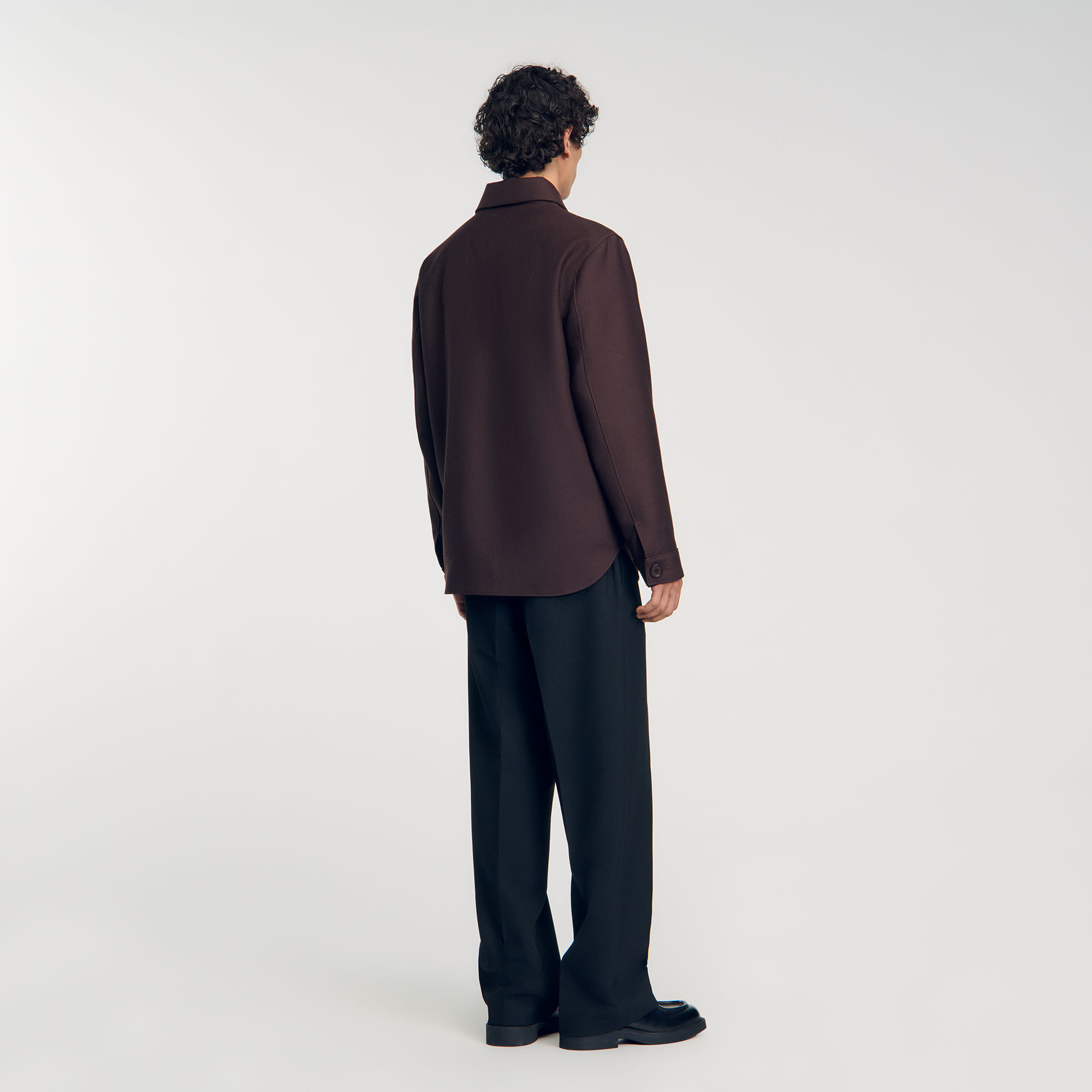 Buttoned oversized shirt
