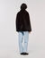 Jacket-style faux fur coat
