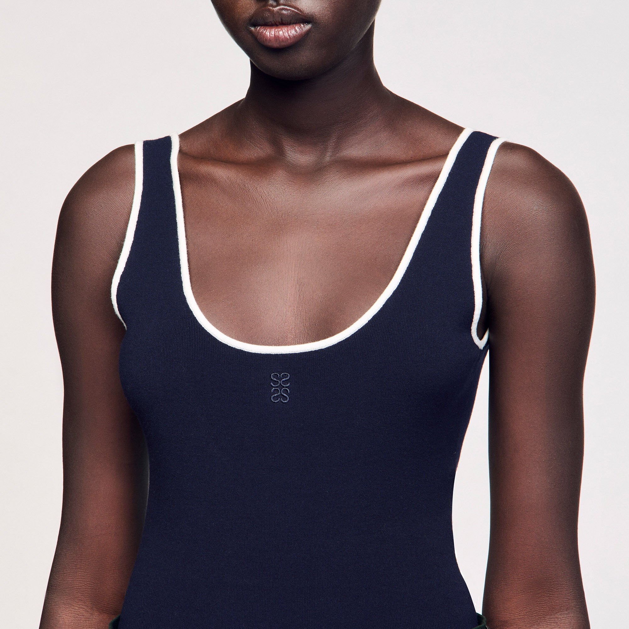 Knit bodysuit
