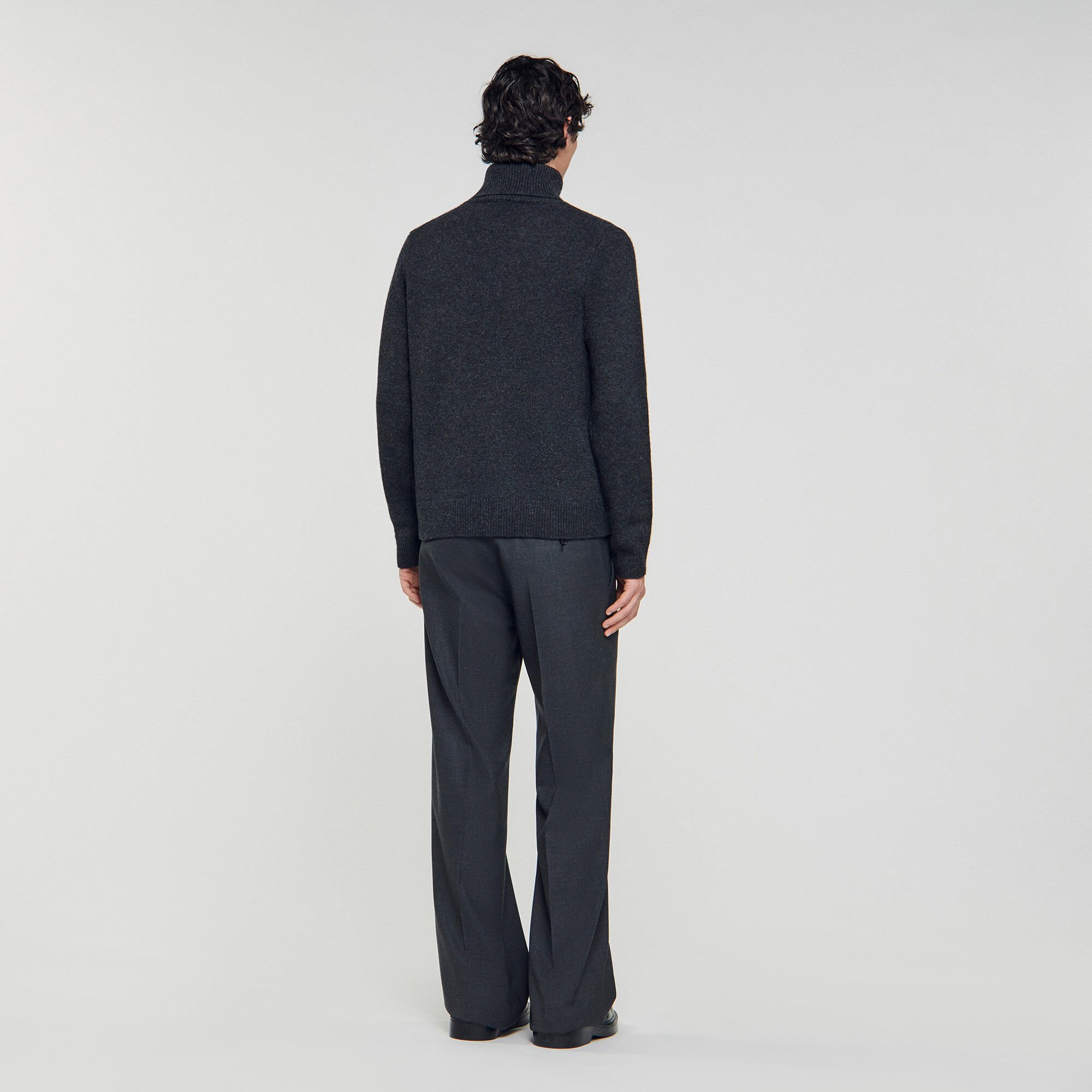Wool and cashmere turtleneck