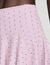 Mini rhinestone knit skirt