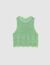 Decorative knit top