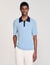 Two-tone polo shirt