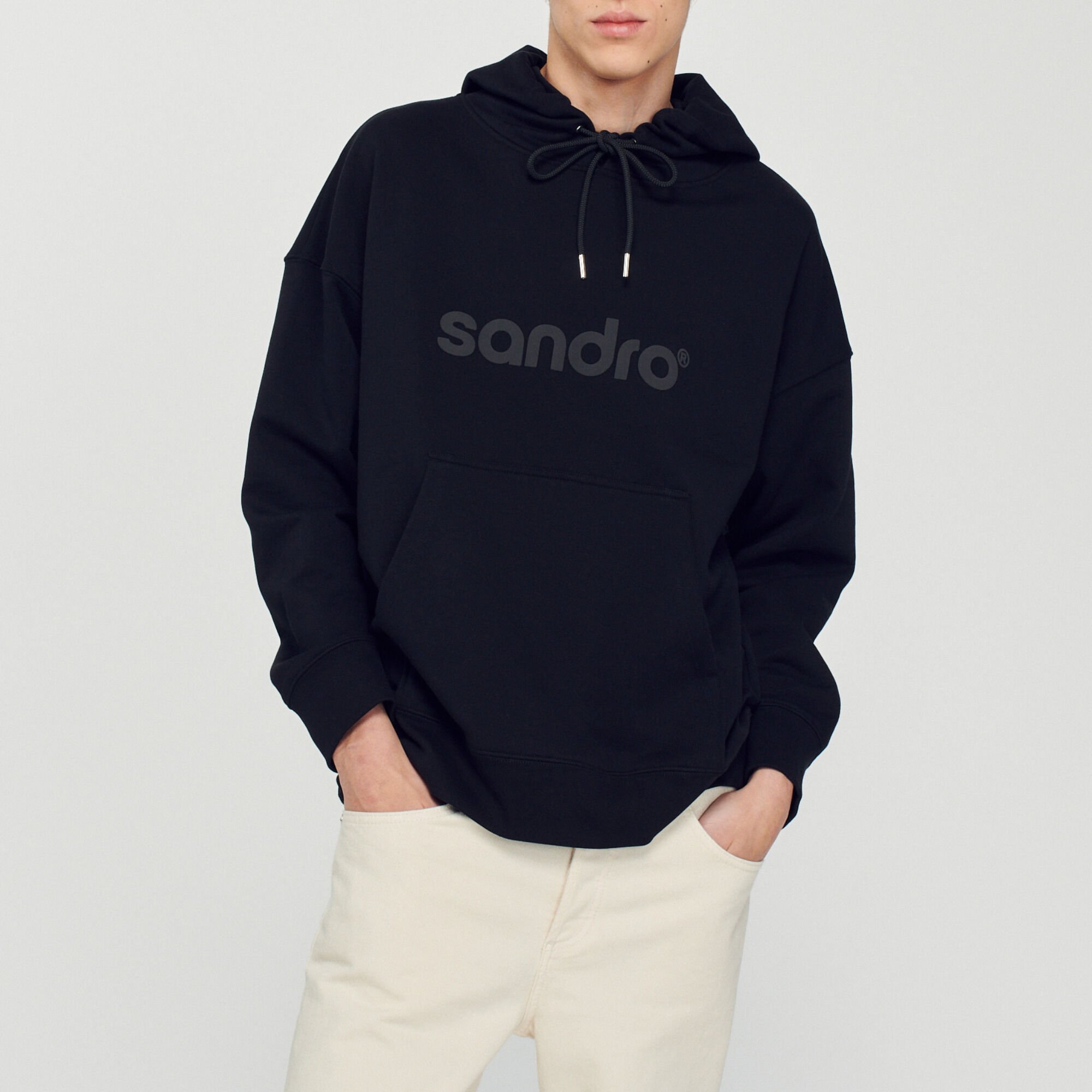 Oversized logo hoodie