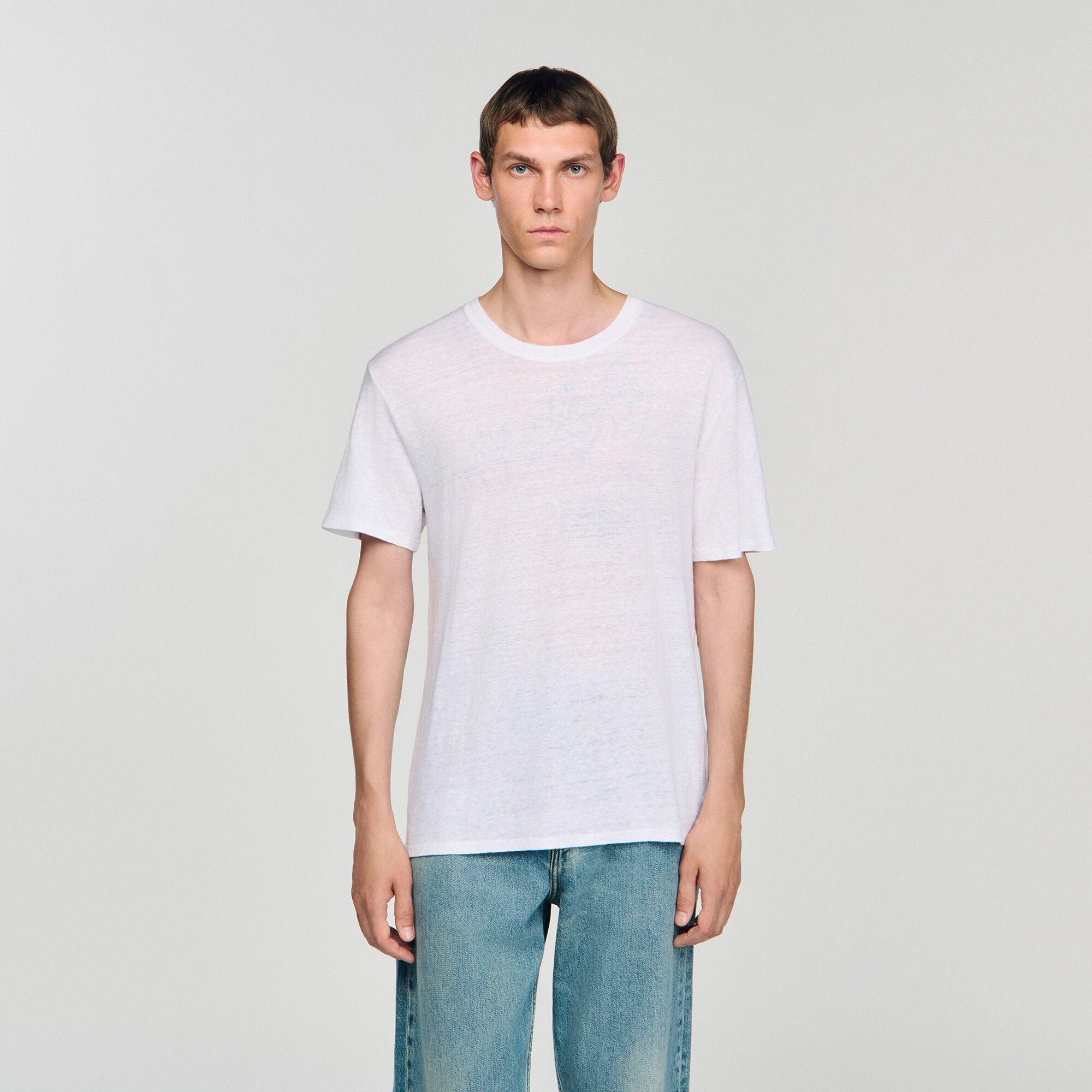 Certified linen T-shirt