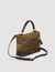 TANGOLINO leather and suede vanity bag