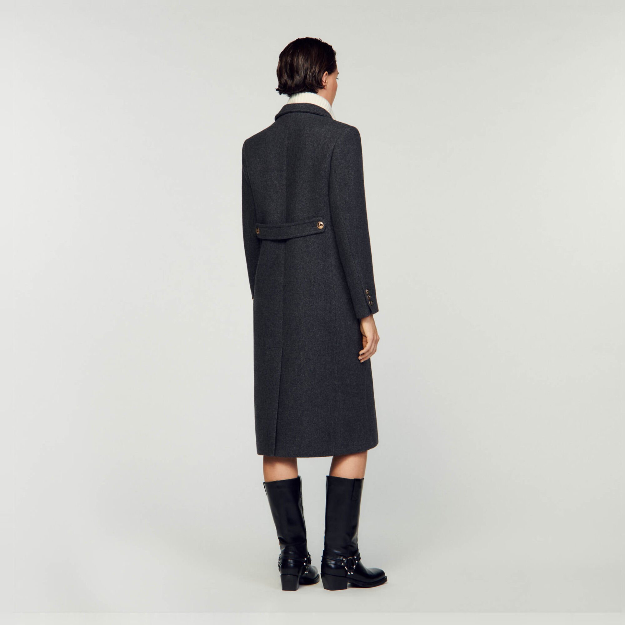 Long officer coat