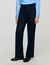 Rhinestone striped trousers